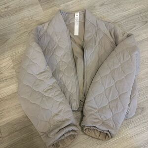 Lululemon Quilted Bomber Jacket